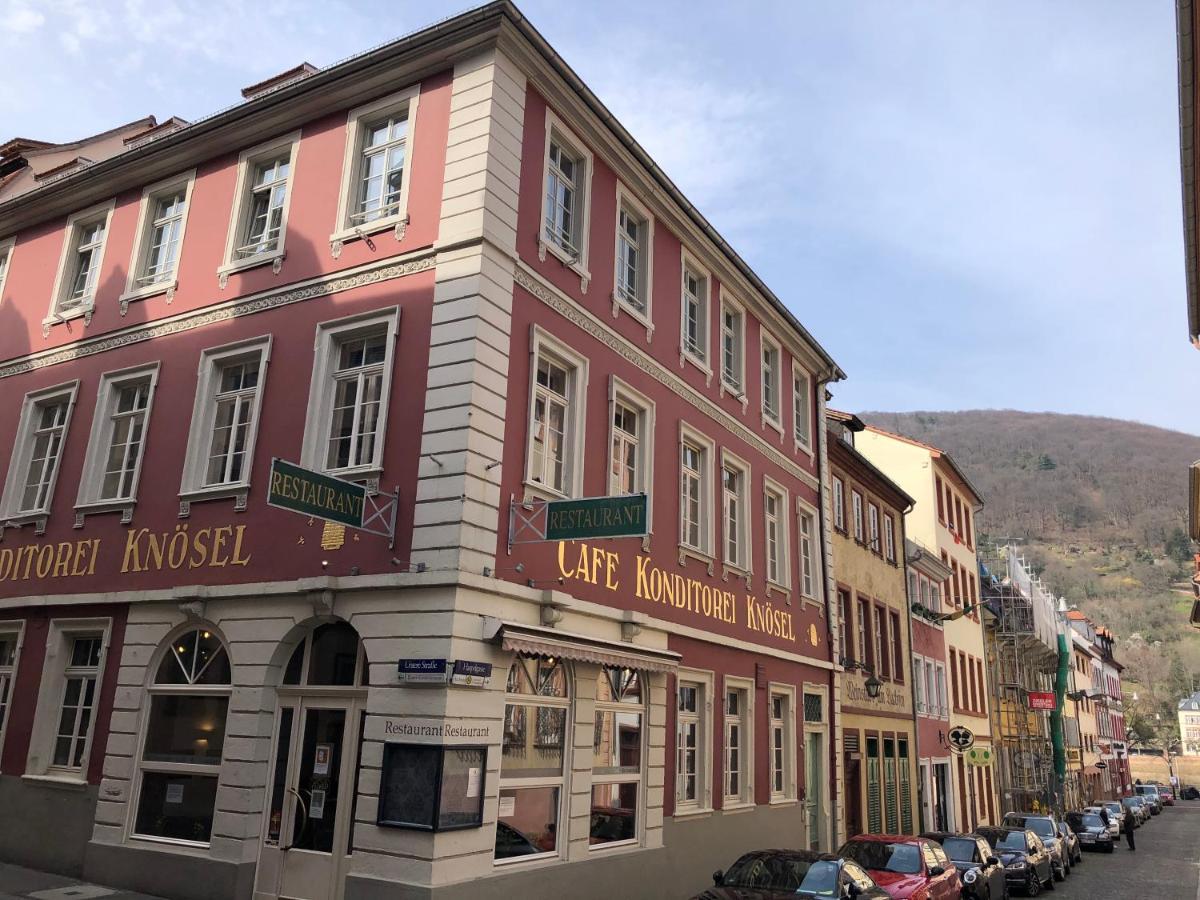 Cafe & Hotel Knoesel Heidelberg Eksteriør billede